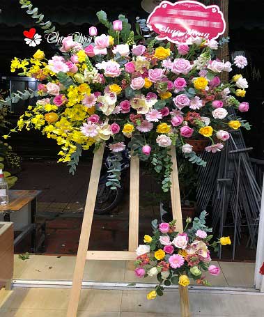 Kệ Hoa Chúc Mừng 2411-KM27