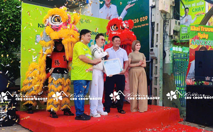 Backdrop Khai Trương